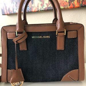 Michael Kors Small Denim Crossbody